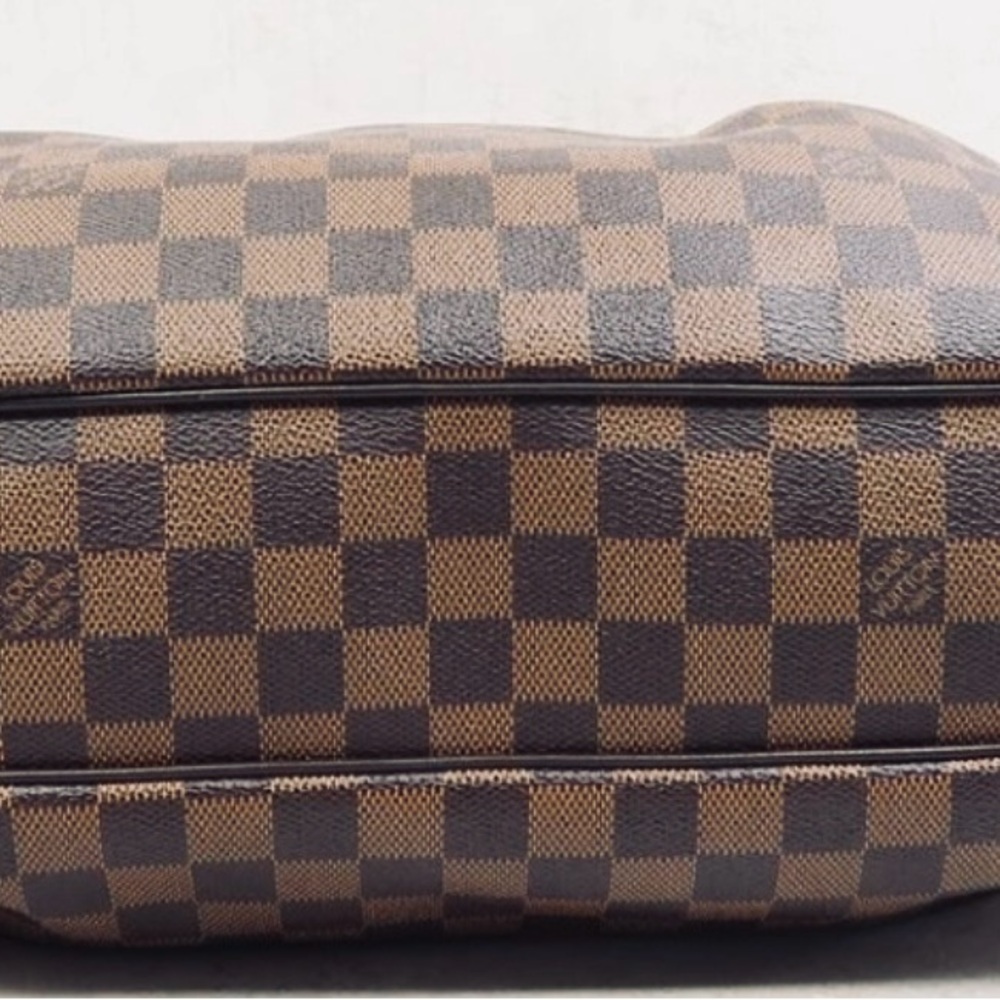Louis Vuitton Evora MM Damier Ebene Shoulder Bag Tote - Picture 10 of 11